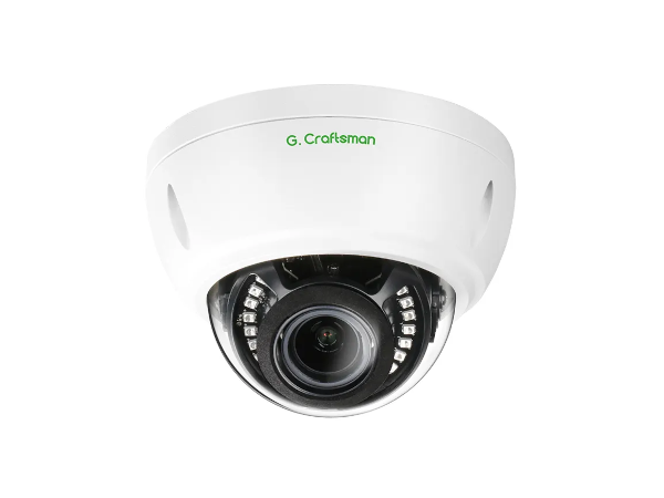Kamera G.Craftsman Kopułka 6MP 25 kl/s IR Biała