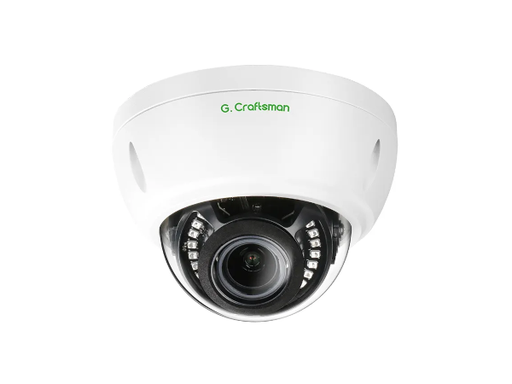Kamera G.Craftsman Kopułka 6MP 25 kl/s IR Biała